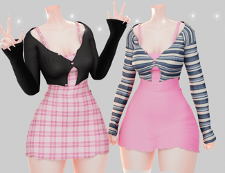 Cutie outfit - zinpiafit base C&P