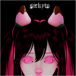 ✧*..´ strawberry horns / VRChat asset