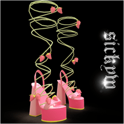 ✧*..´ strawberry heels / VRChat asset