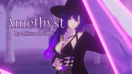 Amethyst the Modern Witch - Crystal Series 