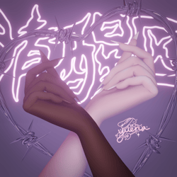 ⁺♡˚·﹙ heart fingers. ﹚ custom hand gesture for vrchat