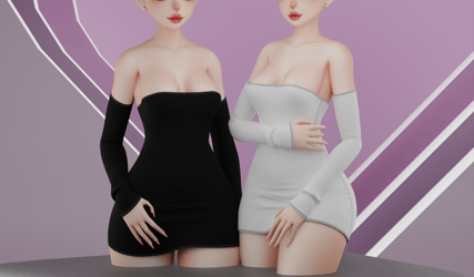 Tube Dress [COMMERCIAL LICENSE] 