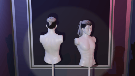 Undercut hairs