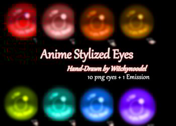 Anime Stylized Eye Pack