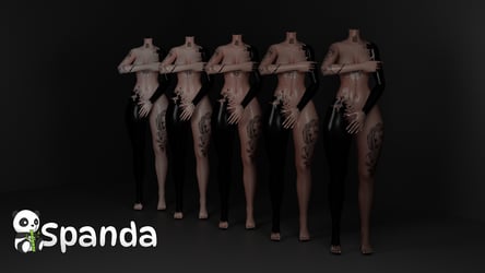 TEXTURA TATUAJE NEGRO - BASE DE AJUSTE DE ZINCA.