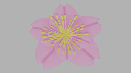 Sakura inspired flower!