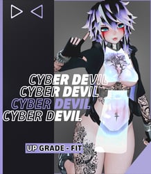 ┊UPGRADE DLC-Outfit┊ GodRevenger/Runner  (drag and drop, no blender)