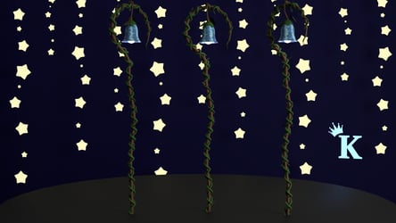 Bell Flower Staff