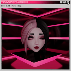 ❝ vampy mommy transparent make-up ❞