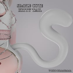 Simple Cute Cat Tail