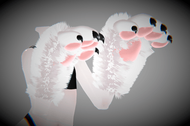 Fluffy paws