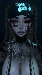 4K EASTCOAST FEMALE HEAD TEXTURE