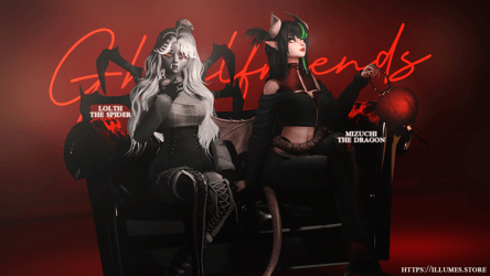 " Lolth & Mizuchi " The Ghoul Friends VR Avatar + TPS