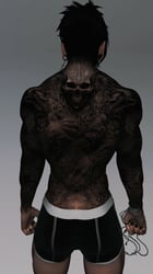 4K DEMONIC MALE BODY TEXTURE - ACE