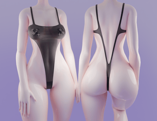 Slut Bodysuit [Zinfit] [Free for Nitro]