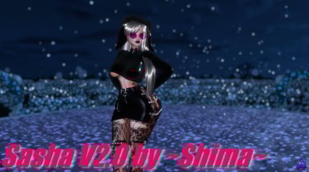 SashaV2.0 - [Physbones][PC/Quest][Med Optimize][DPS]