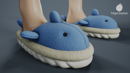 Shark Slippers