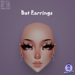Bat Earrings 