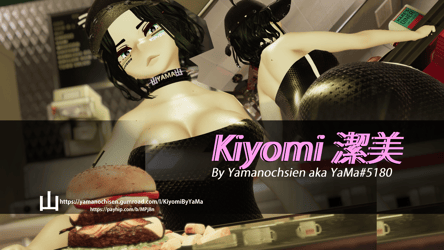Kiyomi 潔美 | PC Physbones DPS AudioLink