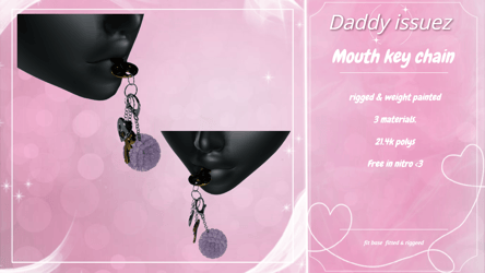 Mouth key chain (free in nitro!)