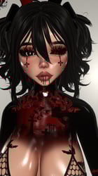 DRACULA FEMALE HEAD TEXTURE - SAVI