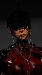DRACULA MALE HEAD TEXTURE - DEAN/ MIKE