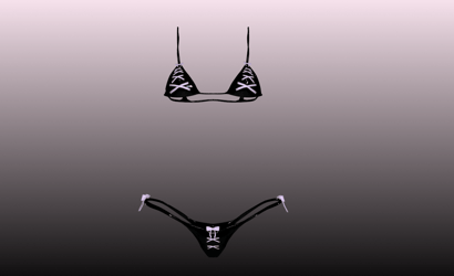 laced bikini