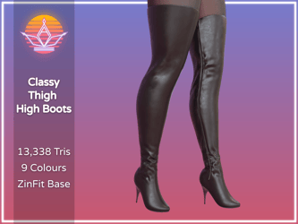 Classy Thigh High Boots