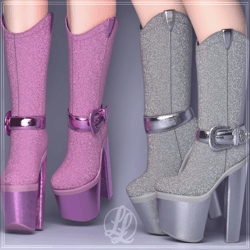 'Time To Party' Cowboy Boots