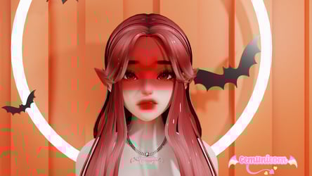 Witch makeup for Ameila Head