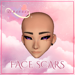 Face Scars Textures - Zin Head [FREE]