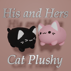 His and Hers - Cat Plushy