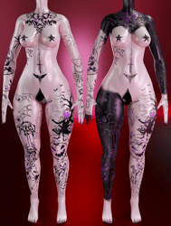 "PumpKing" Tattoo Texture ~ZINFIT BASE~
