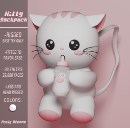 Baby Kitty Backpack ♡ [Commercial Use]