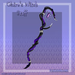 Claire's Witch Staff