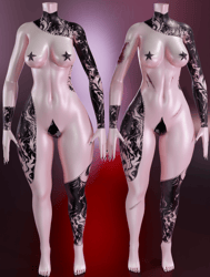 "Crash & Burn" ZinFit Base Texture