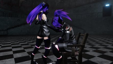 Kurayami And Kurumi the demon centipede / Vrchat Avatar
