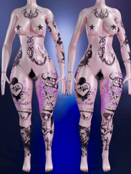 "Devil's Love" ZinFit Base Texture