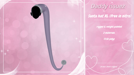 Santa hat XL (free in nitro)