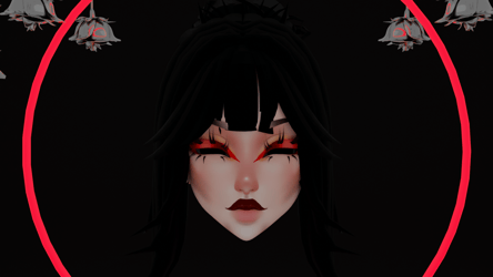 Azura V2 RedLover Makeup