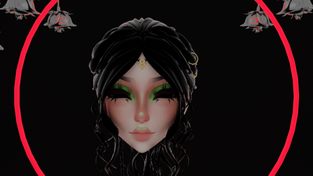 Emerald Fantasy Makeup for Azura V2