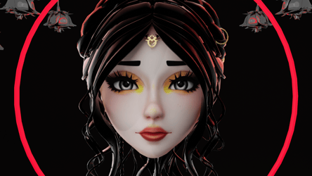 Gold Glam Savi Head