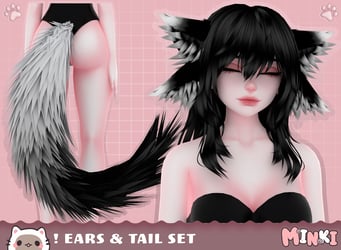 Cuddle Bug Ears & Tail Set・Commercial License
