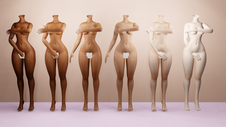Darker Skin Textures (Peachanas Base)