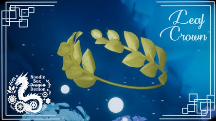Leaf Crown 3D Model