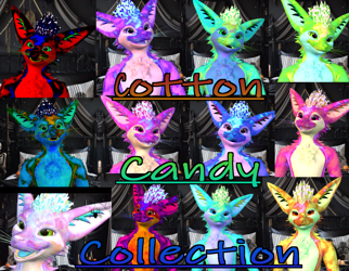 Cotton candy collection