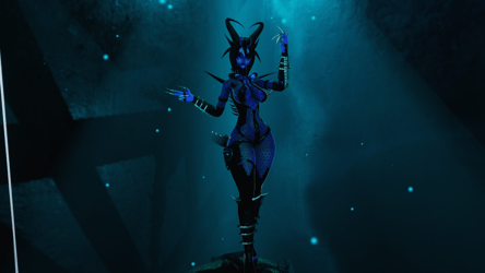 Anara the Xenomorph VRC Avatar 3.0
