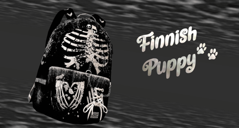 Skeleton Backpack From Scratch By Finnish Puppy
