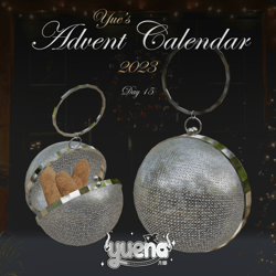 ⁺♡˚·﹙ belle of the ball. ﹚ sphere clutch bag (free) | yue's advent calendar 2023