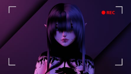 Hime Hair for Vrchat